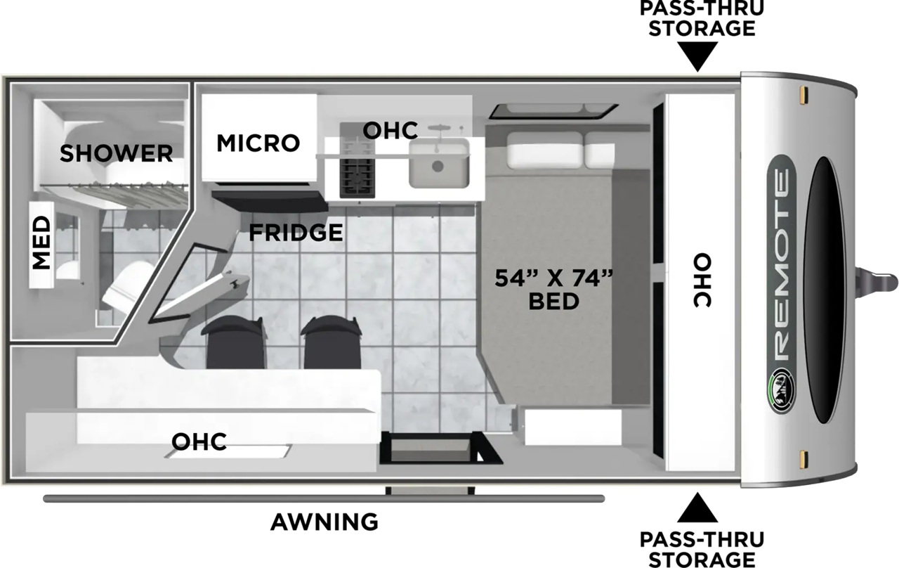 COACHMEN REMOTE 12R