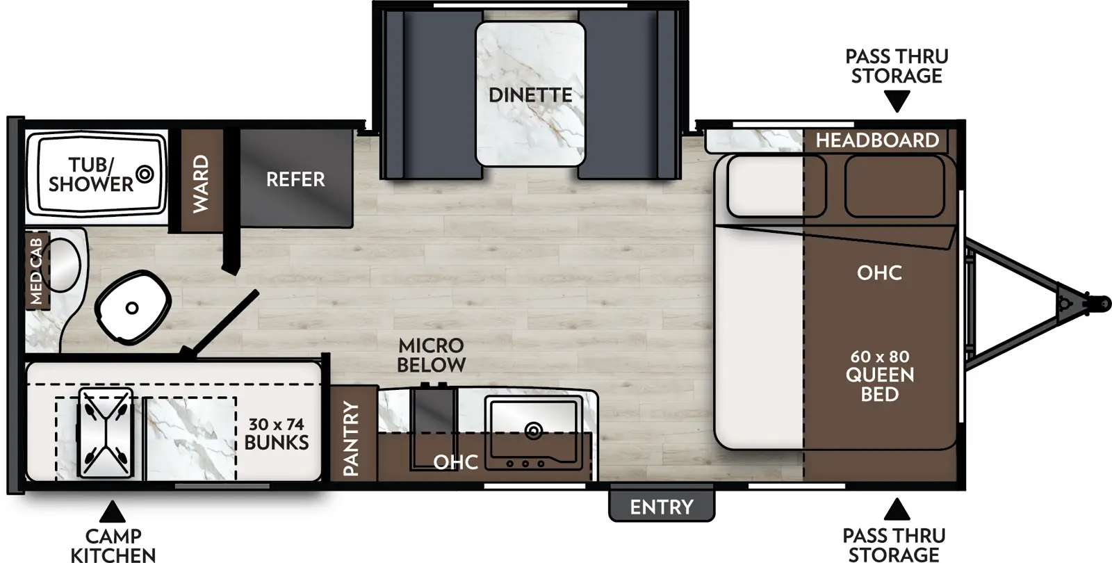 Coachmen Apex Nano 194BHS