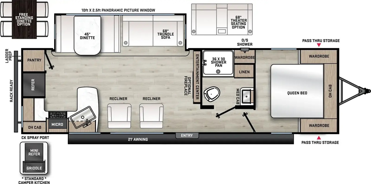 COACHMEN CATALINA LEGACY EDITION 283RKS