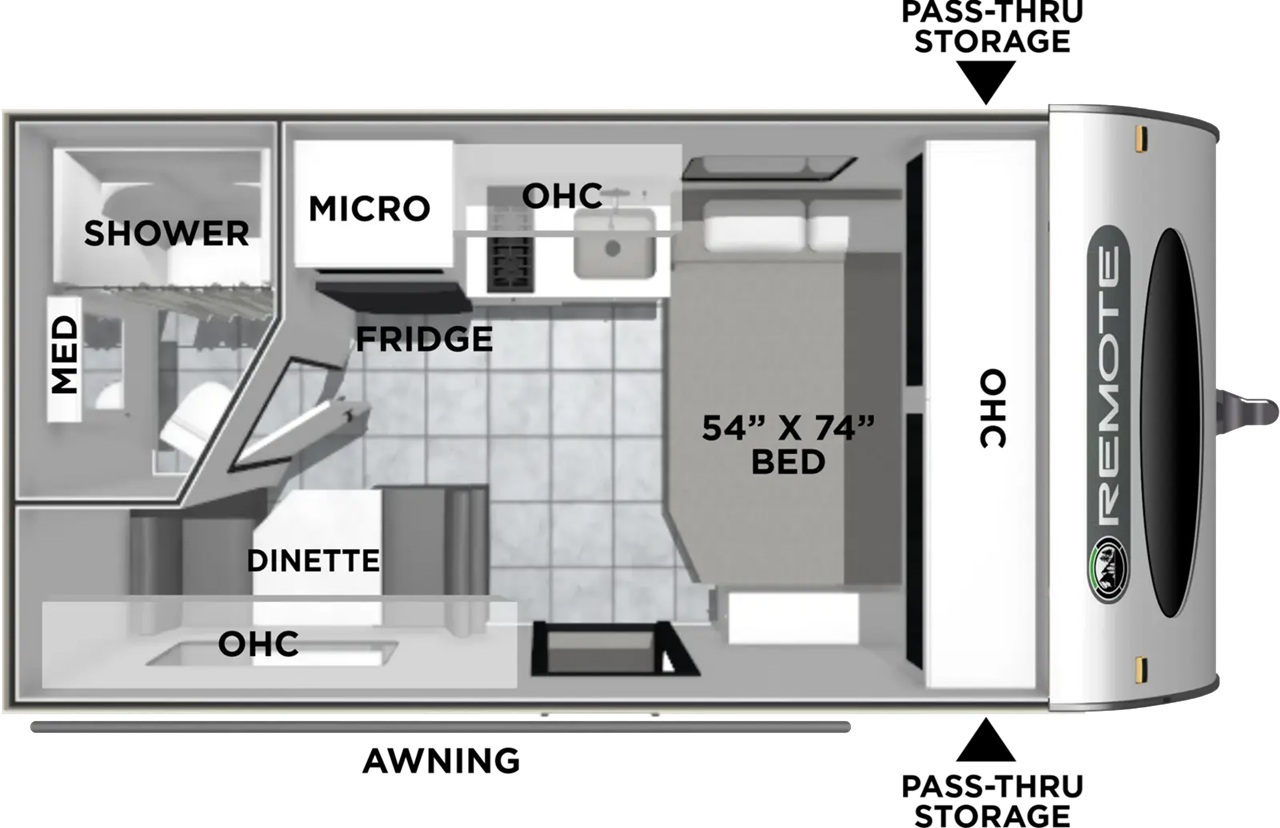 COACHMEN REMOTE 12.1R